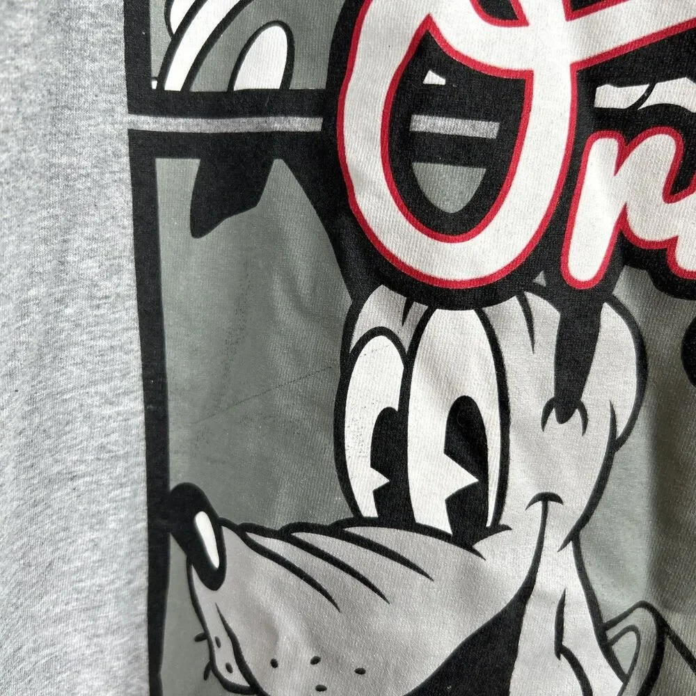 Disney Originals T-Shirt Men’s XL Mickey Goofy Pluto Donald Duck Graphic Print